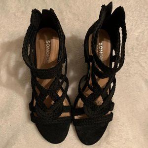 Sonoma Wedge Heel Sandals 6.5